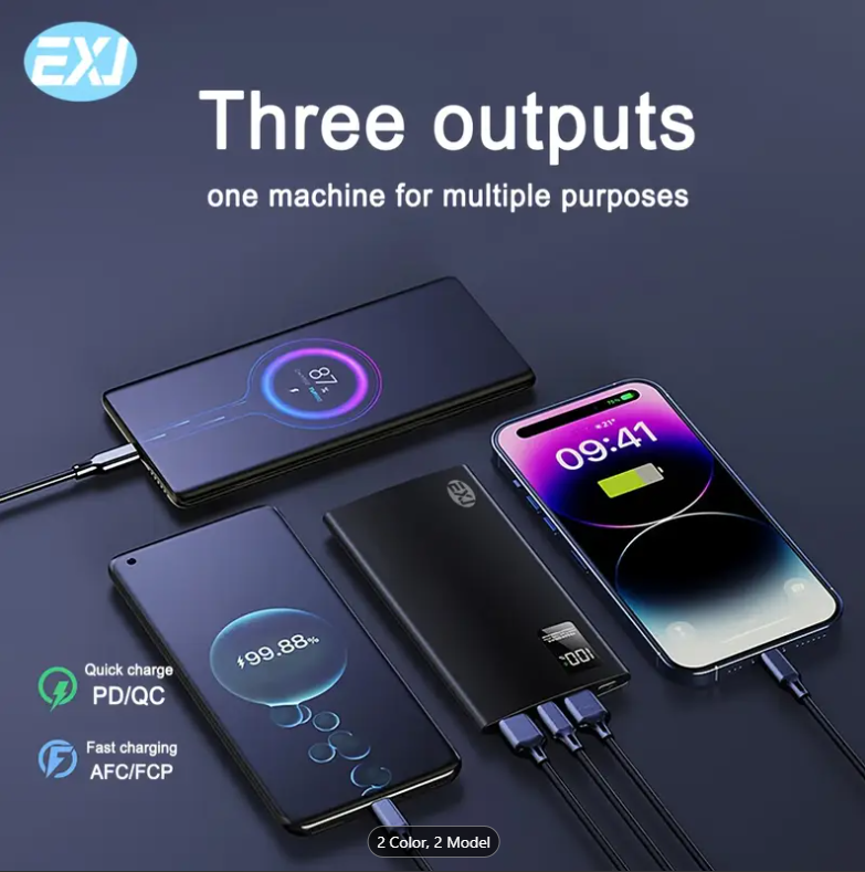 EXJ 20000mAh/10000mAh Power Bank
